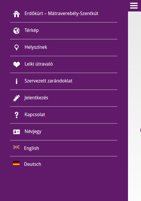Erdőkürt - MVSZK mobil app 1